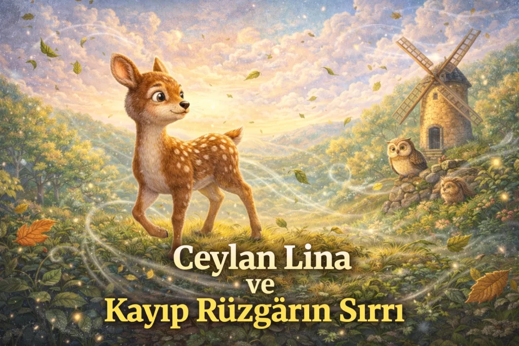 Ceylan Lina ve Kayıp Rüzgarın Sırrı Çocuk Masalları