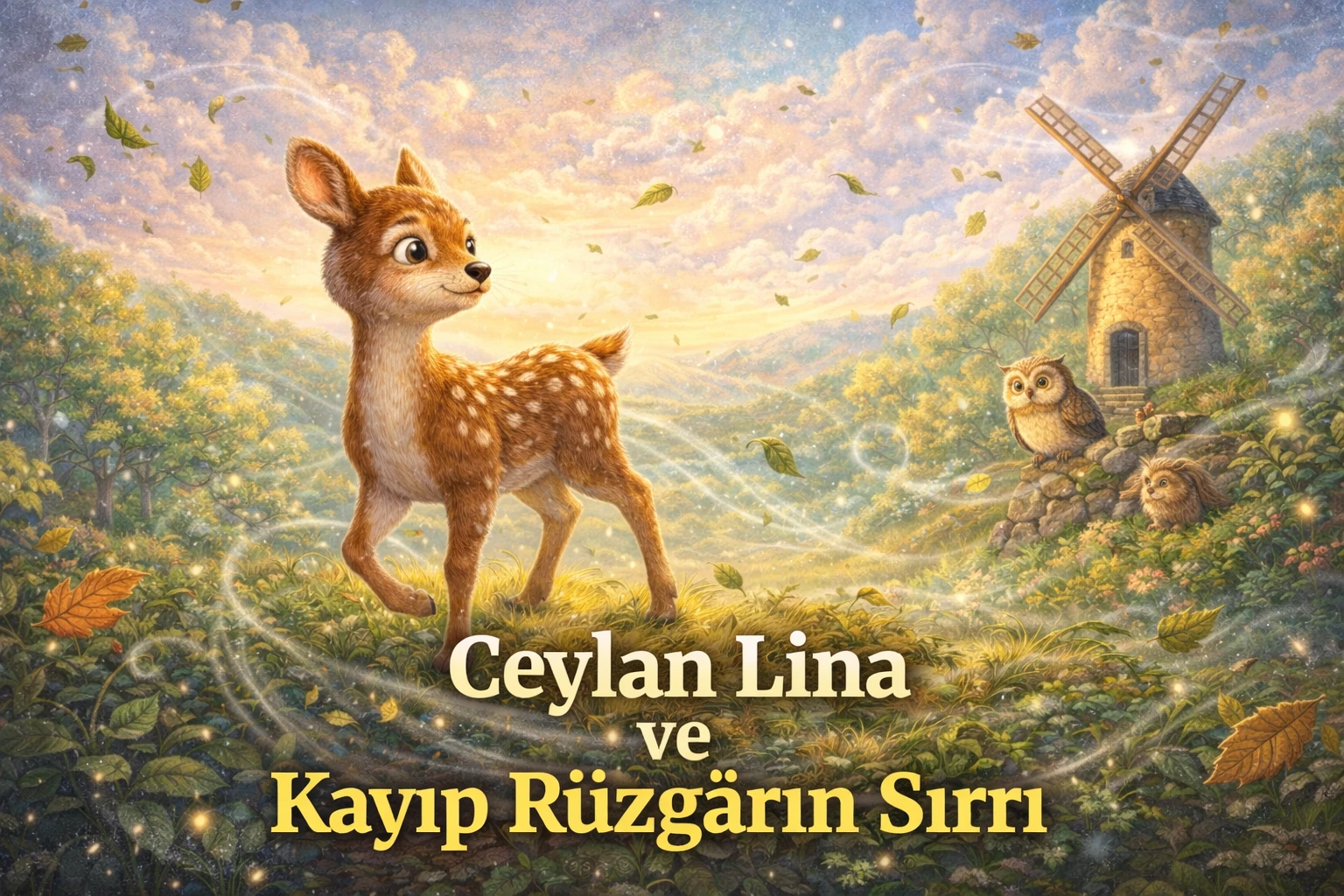 Ceylan Lina ve Kayıp Rüzgarın Sırrı Çocuk Masalları