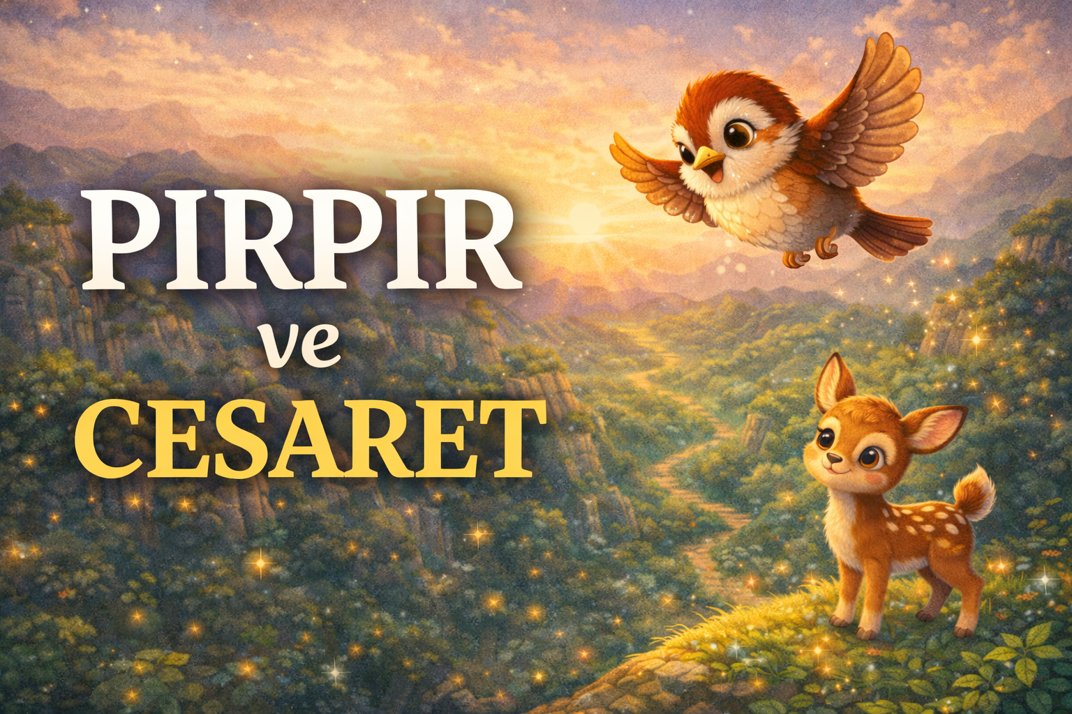 Minik Serçe Pırpır ve Cesaret Masalı