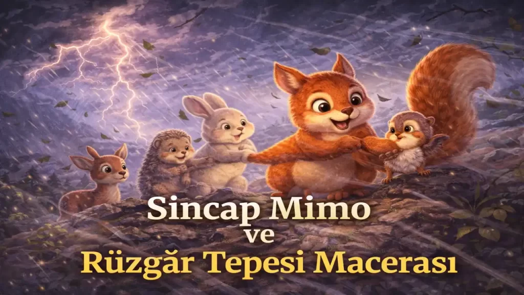Sincap Mimo ve Rüzgar Tepesi Macerasi Çocuk Masalları